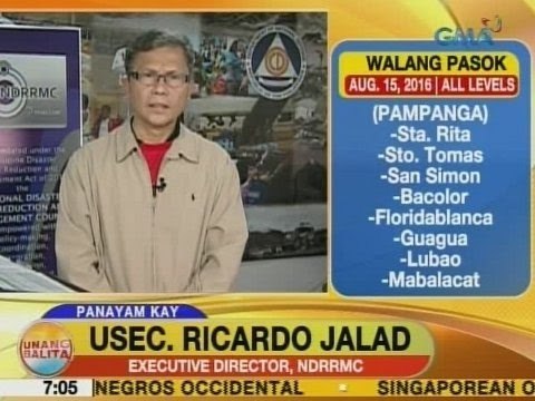 UB: Panayam kay NDRRMC Exec. Dir. Usec. Ricardo Jalad