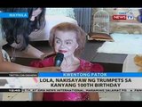 BT: Lola, nakisayaw ng trumpets sa kanyang 100th birthday