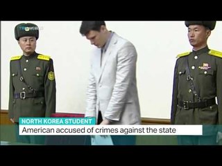 American student accused of crimes against the state in North Korea