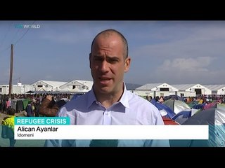 Macedonia lets 130 people to cross the border, Alican Ayanlar reports