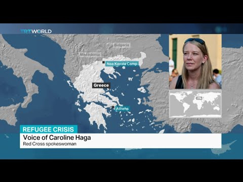 Interview with Caroline Haga about refugees in Greek-Macedonian border