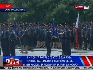 PNP Chief Dela Rosa, pinangunahan ang pagdiriwang ng 115th Police Service Anniversary sa NCRPO