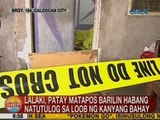 UB: Lalaki, patay matapos barilin habang natutulog sa loob ng kanyang bahay sa Caloocan City