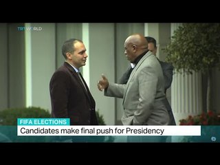 Candidates make final push for Presidency in FIFA elections