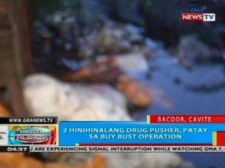 2 hinihinalang drug pusher, patay sa buy bust operation