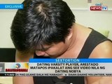 Dating varsity player, arestado matapos ipakalat ang sex video nila ng dating nobya