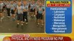 UB: Physical and Fitness Program ng PNP, pamumunuan ni PNP Chief Bato Dela Rosa