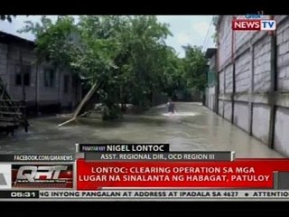 Lontoc: Clearing operation sa mga lugar na sinalanta ng Habagat, patuloy