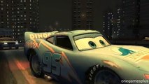 Night Race Bridge Ramp Dinoco McQueen Disney pixar cars by onegamesplus