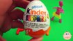 Kinder Surprise Egg Learn A Word! Lesson P Teaching Spelling & Letters Unwrapping Eggs & Toys