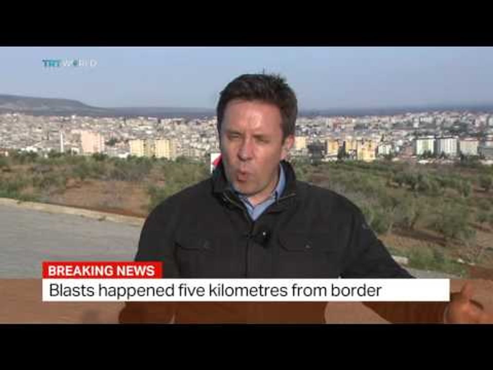TRT World's Francis Collings reports latest updates on explosions in Kilis