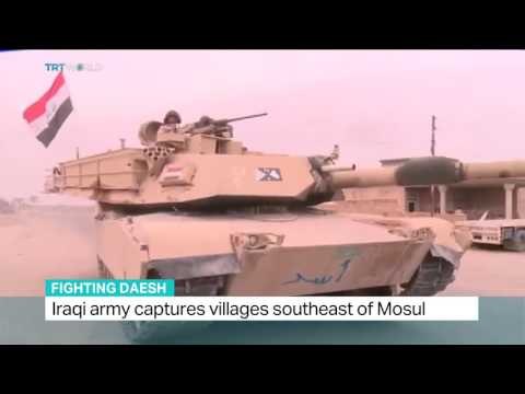 Iraqi army captures villages southeast of Mosul