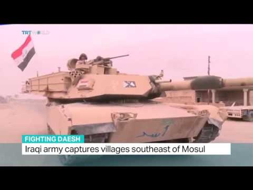 Iraqi army captures villages southeast of Mosul