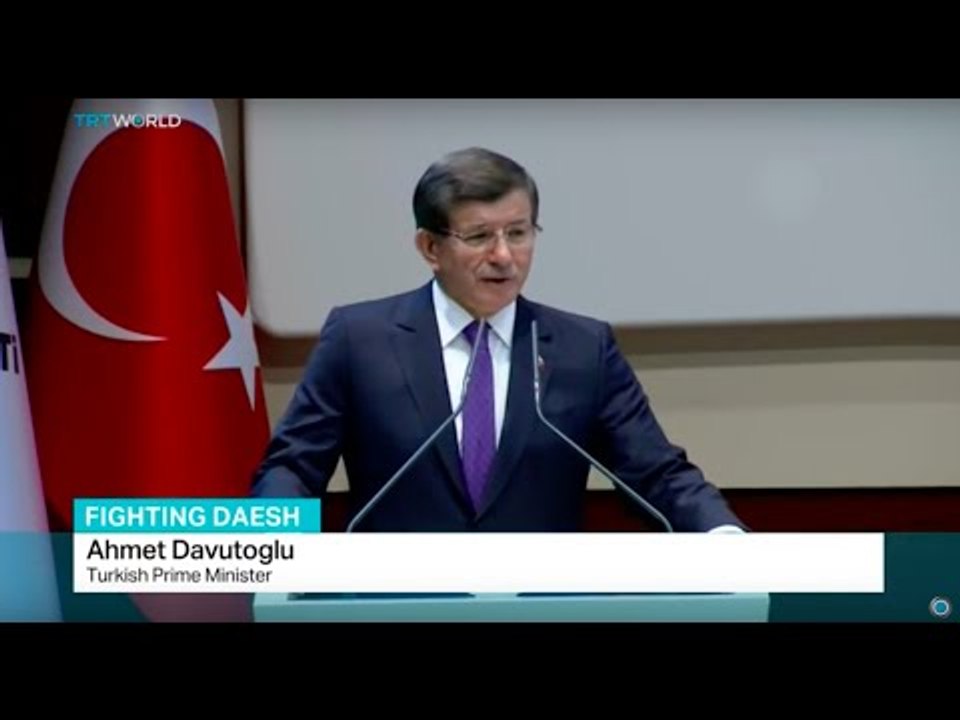 Turkish PM Davutoglu condemns attacks in Brussels