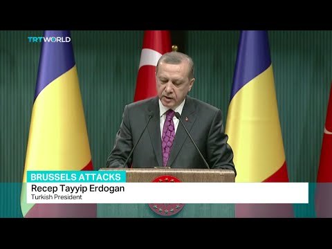Turkish President Erdogan talks about deportation notice from Turkey about Brussels bomber