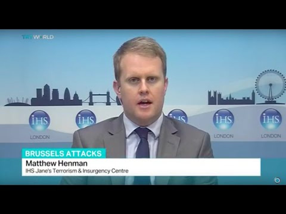 Interview with Matthew Henman from IHS on Brussels attacks