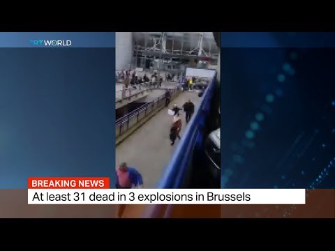 TRT World's Jack Parrock reports latest on Brussels attacks that killed at least 31