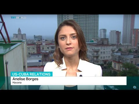 Reaction to Obama's arrival in Cuba mixed, Anelise Borges reports