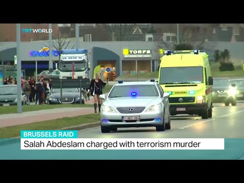 Salah Abdeslam charged with terrorism following Brussels raid