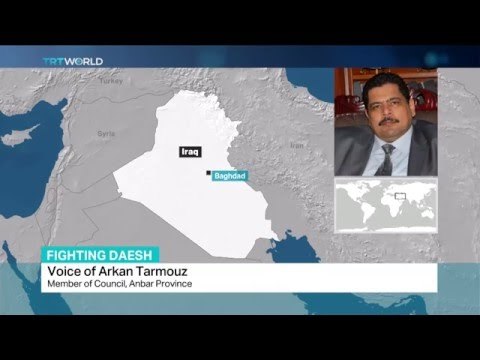 Arkan Tarmouz says DAESH is using civilians as human shields