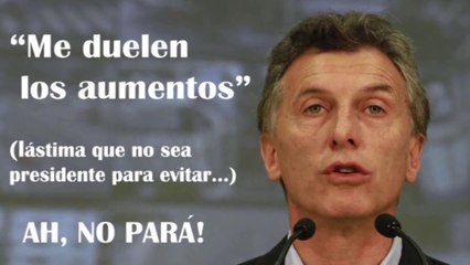 Mauricio Macri Miente