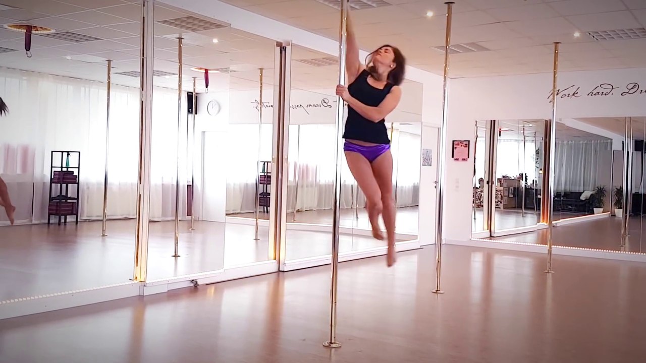 Mesothelioma Attorneys California : Conference Call USA : Dancecon : Beginner Intermedium Pole Dance Combos (Sean Paul- Rockbye) 09