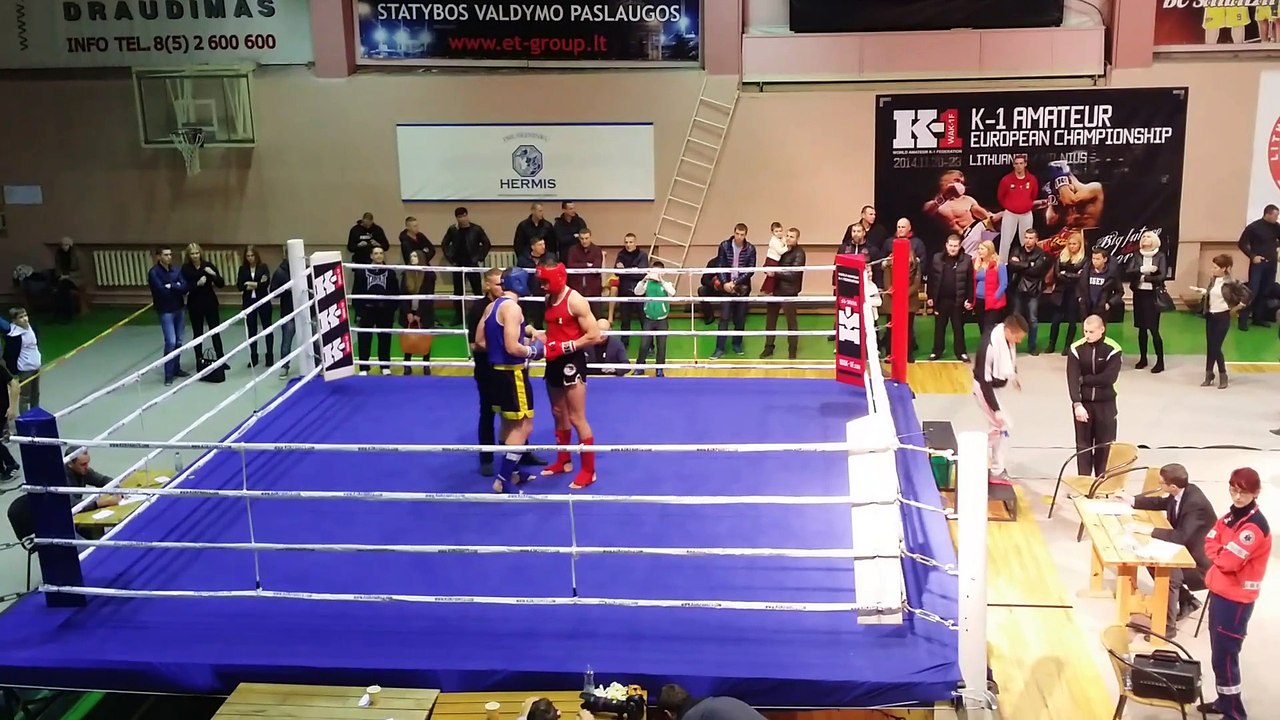 2014.11.23 Sergej Maslobojev vs. Stanislav Voytenko (WAK-1F) European champ. in Vilnius