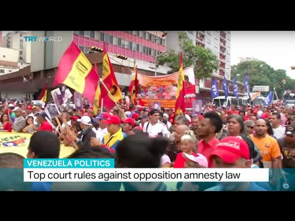 Top court rules against opposition amnesty law in Venezuela