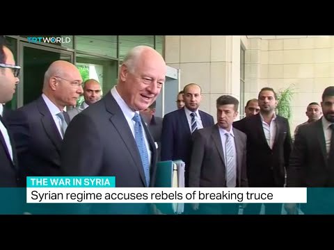 Syrian regime accuses rebels of breaking truce