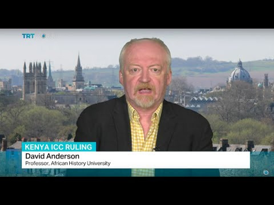 Interview with Prof. David Anderson from African History University on Kenya ICC ruling