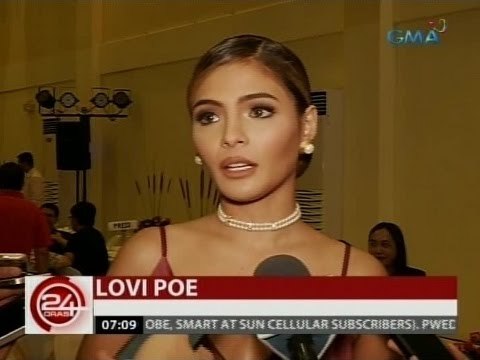 24 Oras: Lovi Poe, nagulat sa sinabi ni Rocco Nacino na hindi mutual decision ang kanilang break-up