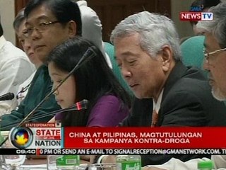SONA: China at Pilipinas, magtutulungan sa kampanya kontra-droga