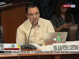 Paggamit ng terminong 'extrajudicial killings' sa pagdinig ng Senado, tinuligsa ni Sen. Cayetano