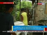 BP: 3-anyos, patay matapos pagpapaluin, isako at isabit ng amain sa kanilang bahay