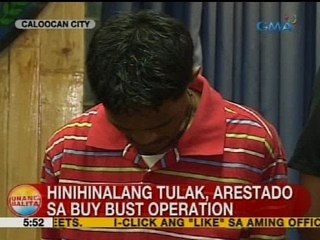 UB: Hinihinalang tulak, arestado sa buy bust operation