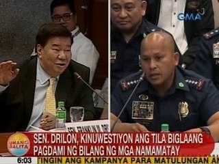 UB: Sen. Drilon, kinuwestiyon ang tila biglaang pagdami ng bilang ng mga namamatay