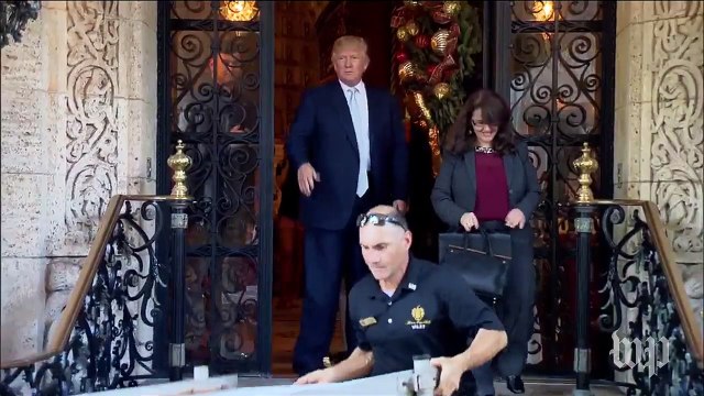 Trump says transition of power going 'very smoothly'