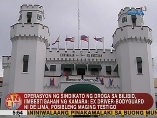 UB: Operasyon ng sindikato ng droga sa Bilibid, iimbestigahan ng Kamara