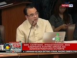 SONA: Sen. Cayetano, ipinagtanggol ang kampanya kontra-droga ng administrasyong Duterte