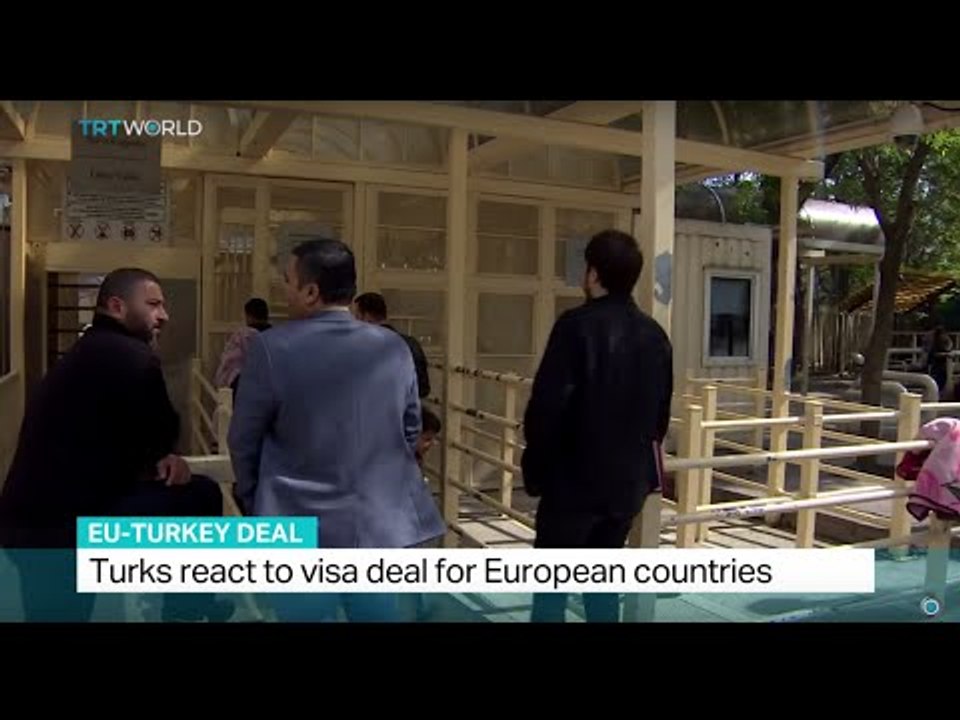 Turks react to visa deal for European countries, Ahmet Hamdi Sisman reports