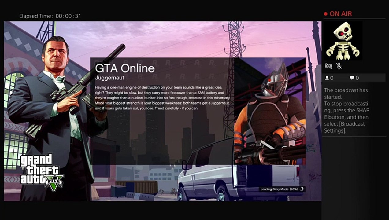 Techmaster's Live PS4 Broadcast