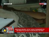 SONA: Pedicab driver, patay nang pagbabarilin ng mga pulis kahit sumusuko na raw