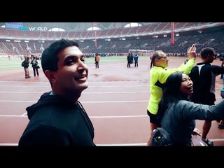 TRT World’s Imran Garda runs the Pyongyang Marathon