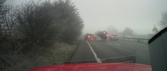 Deadly Pile-Up in Foggy Conditions on UK Motorway