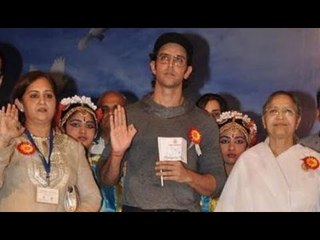 Hrithik Roshan Talks About Peace And Success At Brahma Kumari's Peace Campaign