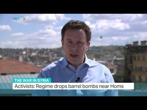 US-led airstrikes near Turkish-Syrian border, Francis Collings reports