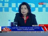 The Chief Justice meets the press (Part 1)