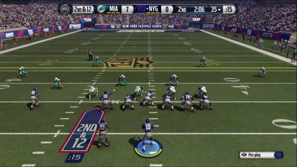 TD Jennings vs Miami Madden NFL 16