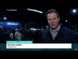 Leicester win Premier League title, Dominic Valitis reports