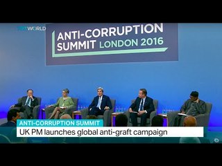 UK PM launches global anti graft campaign, Simon McGregor Wood reports